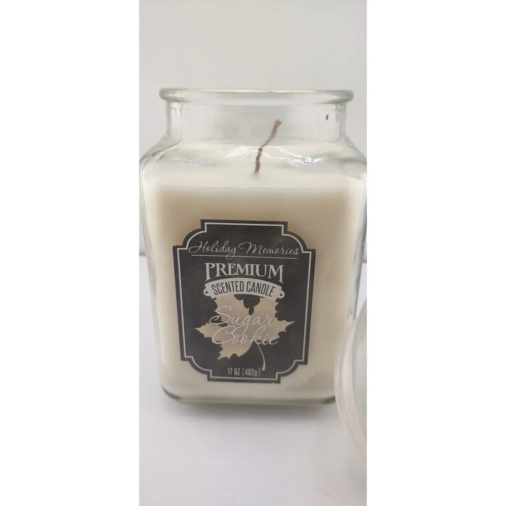 Sugar Cookie Candle Smells Amazing! Premium Large Jar 17 oz.